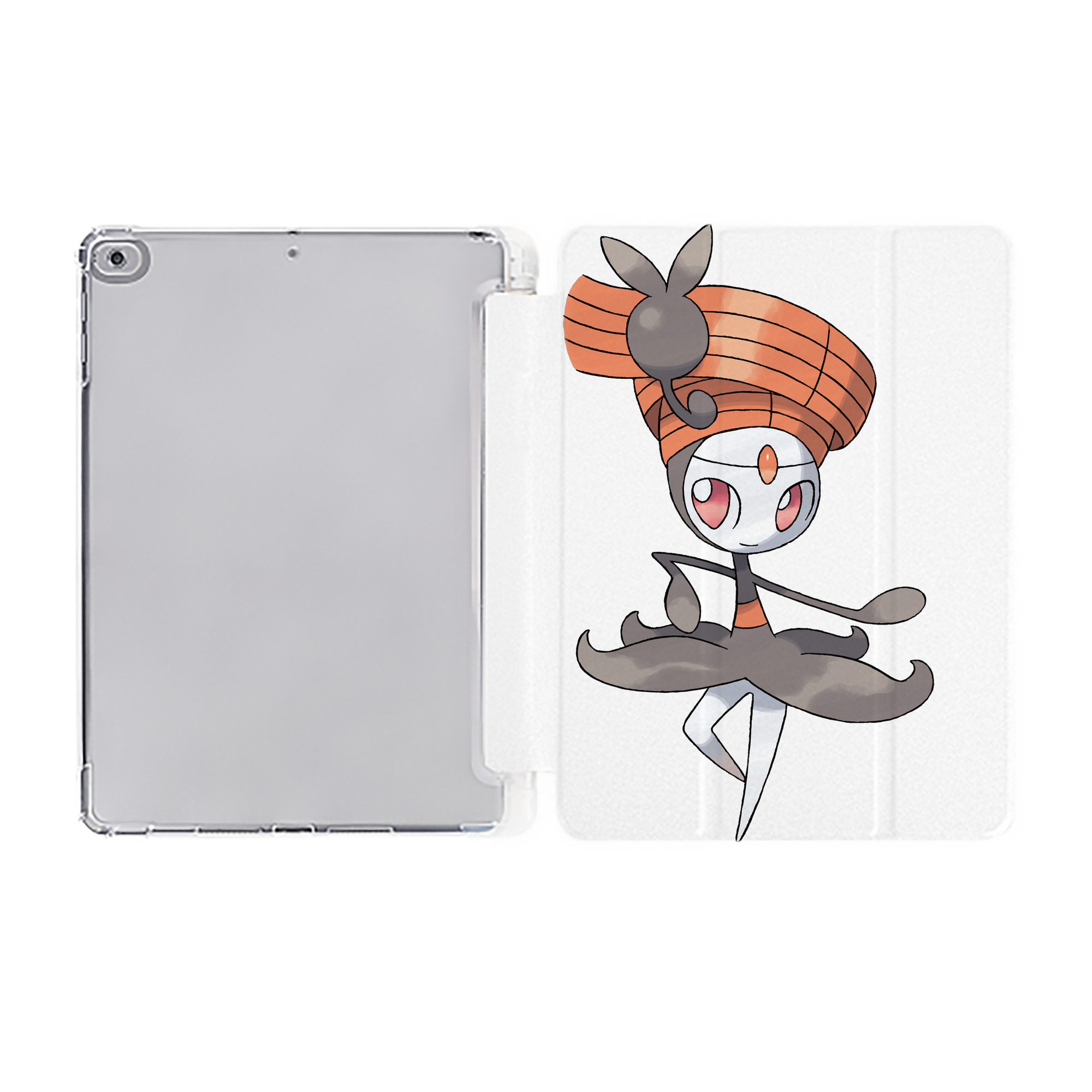 （画像用） ポケットモンスター Pokémon IPad ケース ペン収納付き 三つ折りスタンド PUレザー×シリコン 対応機種9.5/10.5/10.9インチ